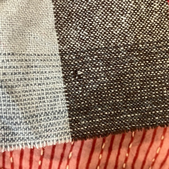 Vintage 1950s /1960s wool Scottish  reversible Pleated Skirt W25L21 - Picture 13 of 16